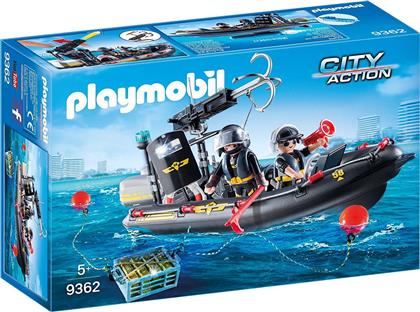 Playmobil City Action Ταχύπλοο Ομάδας Ειδικών Αποστολών για 5+ ετών από το Moustakas Toys