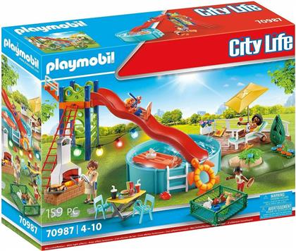 Playmobil City Life Πάρτυ στην Πισίνα για 4-10 ετών από το Moustakas Toys