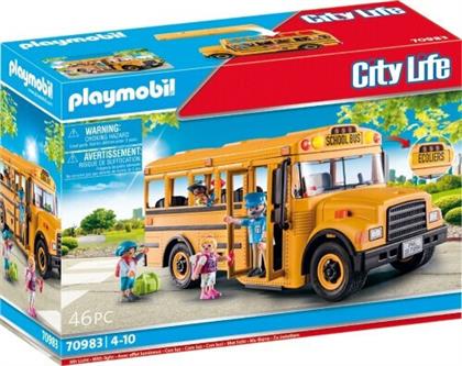 Playmobil City Life Σχολικό Λεωφορείο με Μαθητές για 4-10 ετών