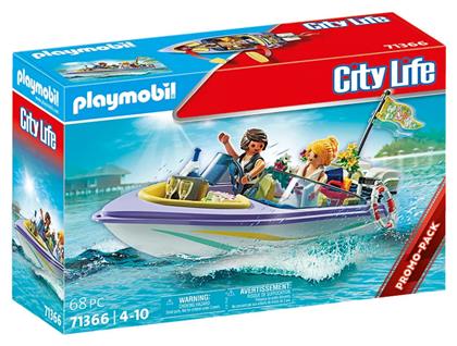 City Life Ταξίδι Του Μέλιτος Με Σκάφος για 4-10 ετών Playmobil