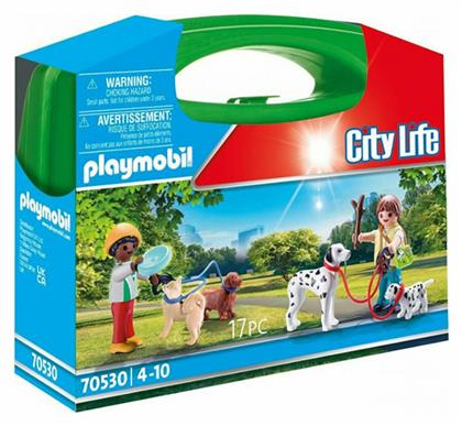 City Life Βόλτα με Σκυλάκια για 4-10 ετών Playmobil