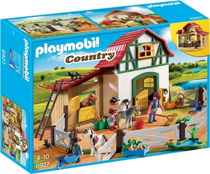 Playmobil Country Αχυρώνας με Πόνυ για 4-10 ετών από το Plus4u