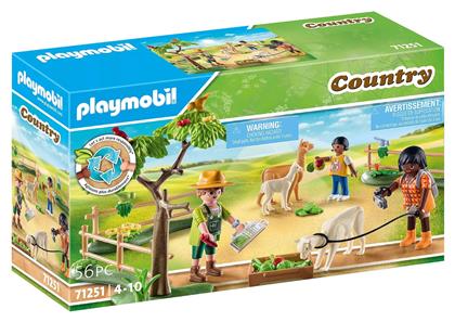 Country Βόλτα στην Εξοχή Αλπακά για 4-10 ετών Playmobil