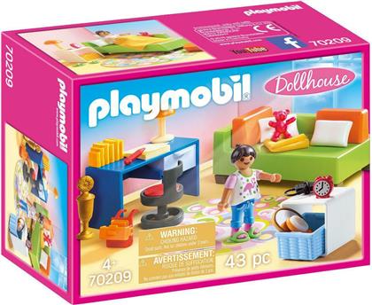 Playmobil Dollhouse Eφηβικό Δωμάτιο για 4+ ετών από το La Redoute