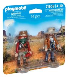 Duo Pack Σερίφης και Ληστής για 4-10 ετών Playmobil