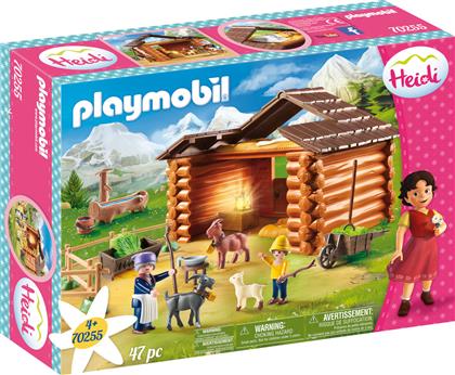 Playmobil Heidi: Ο Πέτερ και η Γιαγιά στη Στάνη με τις Κατσικούλες του από το Plaisio