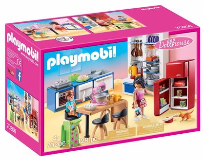 Κουζίνα Κουκλόσπιτου για 4 ετών Playmobil