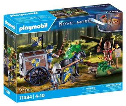 Novelmore Ληστεία Εμπορικής Άμαξας για 4-10 ετών Playmobil