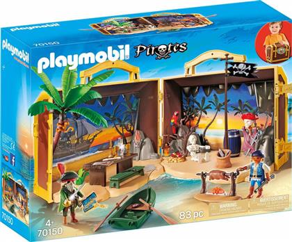 Playmobil Pirates: Travel Pirate Island από το Moustakas Toys