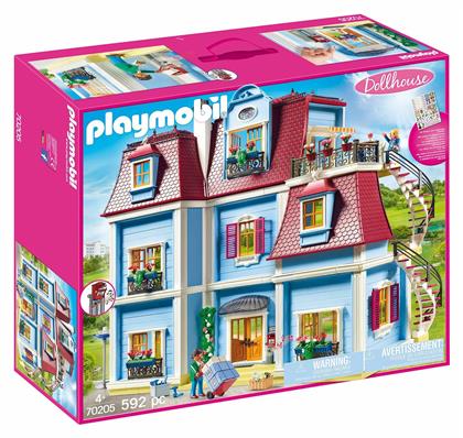 Τριώροφο Κουκλόσπιτο για 4 ετών Playmobil