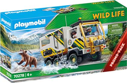 Playmobil Wild Life Adventure Truck για 4+ ετών