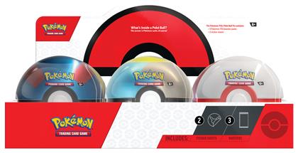 Pokémon Μονές Κάρτες Ball Tin 2024 (Διάφορα Σχέδια) 1τμχ Pokemon