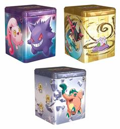 TCG: Psychic Stacking Tin 2024 Pokémon (Διάφορα Σχέδια) 1τμχ Φακελάκια Pokemon