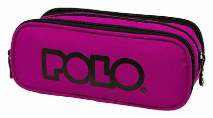 Triple Purple Κασετίνα με 3 Θήκες Μωβ Polo