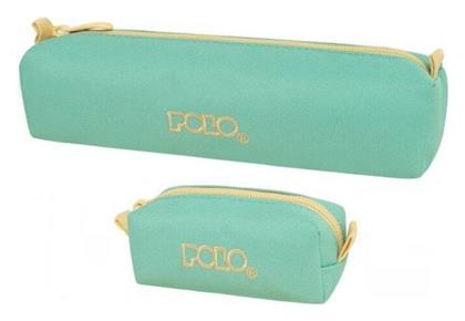 Wallet Κασετίνα Βαρελάκι με 1 Θήκη Πράσινη Polo