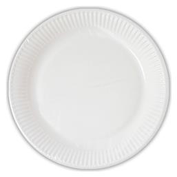Procos Πιάτα Χάρτινα Μεγάλα Λευκά 23cm 10τμχ από το e-Fresh