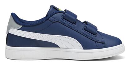 Παιδικά Sneakers Smash 3.0 με Σκρατς Navy Μπλε Puma