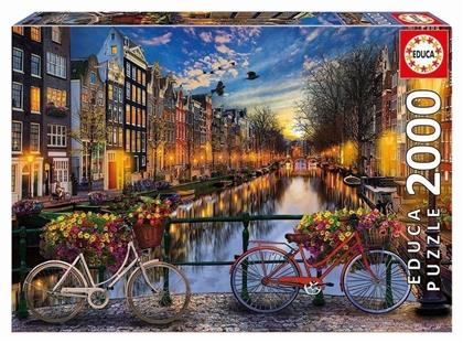 Puzzle Amsterdam Love 2D 2000 Κομμάτια - Educa