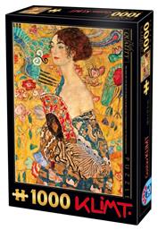 Puzzle Gustav Klimt Lady with a Fan 2D 1000 Κομμάτια - D Toys