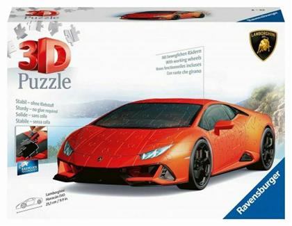 Puzzle Lamborghini Huracan 3D 108 Κομμάτια - Ravensburger