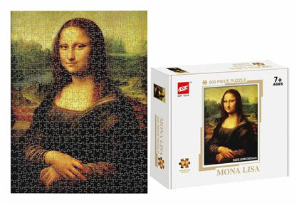 Puzzle Mona Lisa 2D 500 Κομμάτια - ToyMarkt