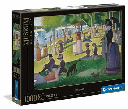 Puzzle Museum Collection Sunday on La Grande Jatte του Seurat 2D 1000 Κομμάτια - Clementoni