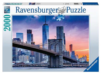 Puzzle New York Skyline 2D 2000 Κομμάτια - Ravensburger