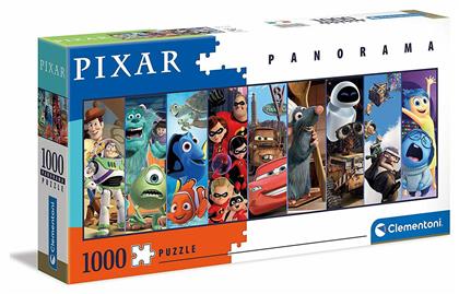 Puzzle Panorama Disney Pixar Collection 2D 1000 Κομμάτια - Clementoni