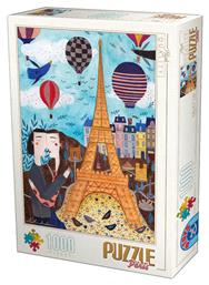 Puzzle Paris by Kurti Andrea 2D 1000 Κομμάτια - D Toys