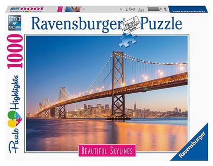 Puzzle San Francisco 2D 1000 Κομμάτια - Ravensburger