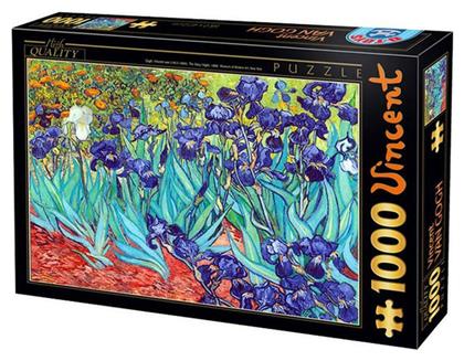 Puzzle The Van Gogh Irises 2D 1000 Κομμάτια - D Toys