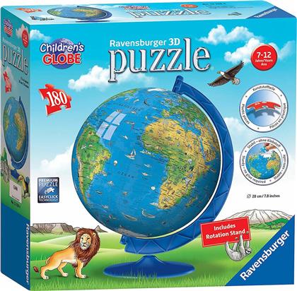 Puzzleball Children's Globe 180pcs για 7+ Ετών Ravensburger