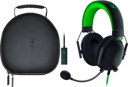 Razer BlackShark V2 Special Edition Over Ear Gaming Headset με σύνδεση 3.5mm / USB Πράσινο από το e-shop