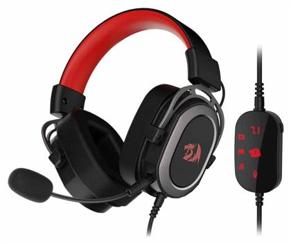 Helios H710 Over Ear Κόκκινο Redragon