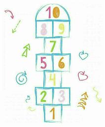 RoomMates Decor Παιδικό Διακοσμητικό Αυτοκόλλητο Τοίχου Κουτσό 15.3x126εκ. 14τμχ