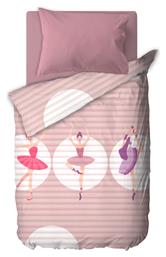 Παιδικό Κουβερλί Μονό Pointe Ροζ 160x220εκ. Saint Clair