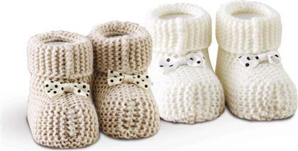 SB Home Σετ Δώρου για Μωρά ''Socks'' Γκρι-Εκρού για 0-6 μηνών 2τμχ από το Katoikein