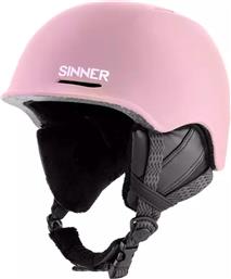 Sinner Fortune Γυναικείο Κράνος για Σκι & Snowboard Matte Pink