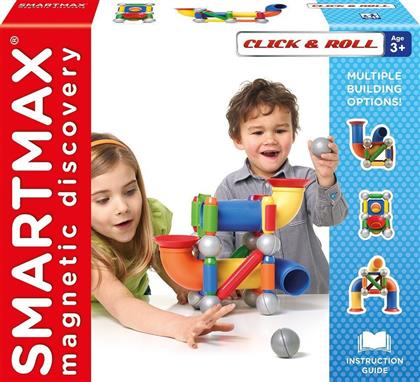 Smartmax Μαγνητικό Παιχνίδι Click & Roll για 3+ Ετών από το Ladopano