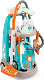 Smoby Trolley Καθαρισμού & Ηλεκτρική Σκούπα από το Moustakas Toys
