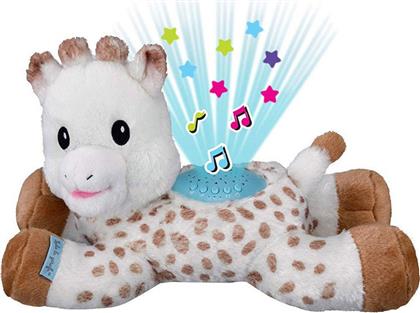 Sophie La Girafe Βελούδινη από Ύφασμα με Λευκούς Ήχους και Μουσική για Νεογέννητα από το Plus4u
