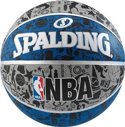 Spalding NBA Graffiti Ball Μπάλα Μπάσκετ Indoor / Outdoor από το Cosmos Sport