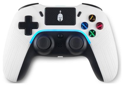 Aspis 4 Ασύρματο Gamepad για PS4 Λευκό Spartan Gear από το BlablaToys