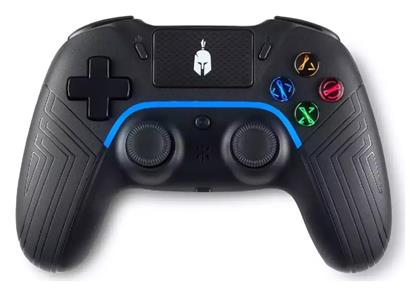 Aspis 4 Ασύρματο Gamepad για PS4 / PC Μαύρο Spartan Gear από το e-shop