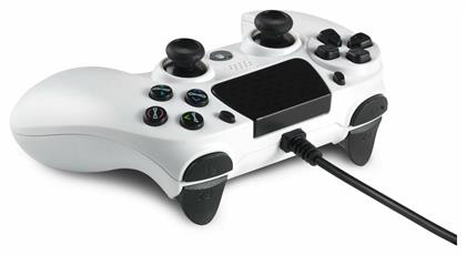 Hoplite Ενσύρματο Gamepad για PC / PS4 Λευκό Spartan Gear