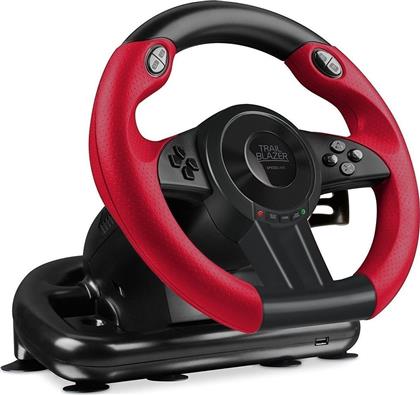 SpeedLink TrailBlazer Racing Wheel Τιμονιέρα με Πετάλια για PS4 / XBOX One / PS3 / PC με 180° Περιστροφής από το e-shop