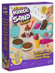 Spin Master Παιχνίδι Κατασκευών με Άμμο Kinetic Sand Scents Ice Cream Treats Playset για Παιδιά 3+ Ετών