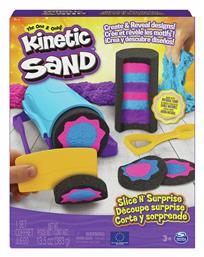 Spin Master Παιχνίδι Κατασκευών με Άμμο Kinetic Sand Slice N’ Surprise Set για Παιδιά 3+ Ετών από το Designdrops
