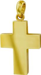 Σταυρός Βάπτισης 18Κ Κίτρινος Χρυσός Ανδρικός ST1316 από το Kiriakos Gofas