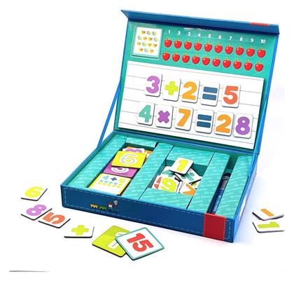 Svoora Μαγνητικό Παιχνίδι Κατασκευών Παίζω με τους Αριθμούς και Μαθαίνω Πράξεις για Παιδιά 4+ Ετών από το Moustakas Toys